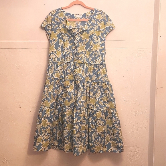 Rosso35 Cotton Tiered Dress - Picture 1 of 4